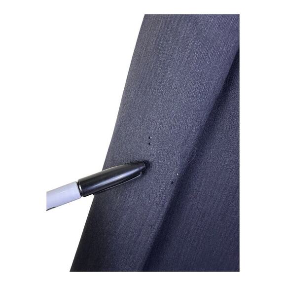 Lauren Ralph Blazer Men Size 46R Blue Classic Fit 100% Wool Coat READ - Picture 6 of 16